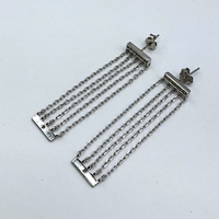 Висящи обици на щифт