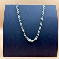 Сребърен синджир плетка 