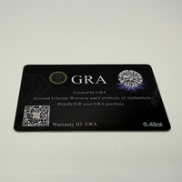 Сребърно колие с мойсанит