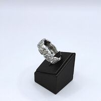 Сребърна халка ръчна изработка