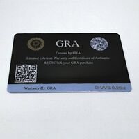 Сребърни обици с мойсанит