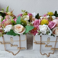 Чантичка с цветя