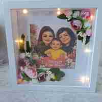 3D  рамка с текст