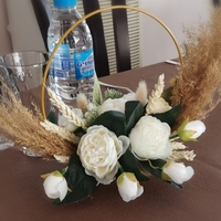Бохо арка с балони за първи рожден ден