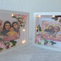 3D  рамка с текст