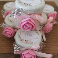 Бурканче с мед - розова роза