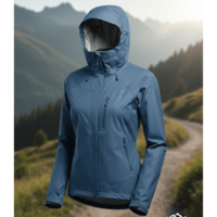 Дамско яке за планински преходи