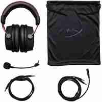 Гейминг слушалки HyperX - Cloud Alpha, червени