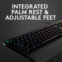 Гейминг клавиатура Logitech - G213 Prodigy, RGB, черна