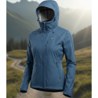 Дамско яке за планински преходи