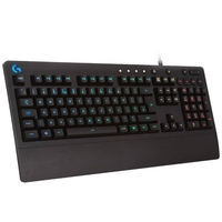 Гейминг клавиатура Logitech - G213 Prodigy, RGB, черна