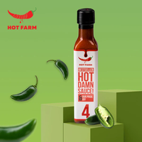 БасиСоса HOT DAMN SAUCE, 250 мл. Люта Ферма