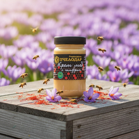 ПЧЕЛЕН КРЕМ МЕД С ШАФРАН, 400 g.