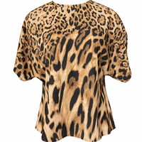 Блуза леопард