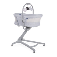 Chicco Baby Hug Air 4 in 1 - кошара, шезлонг, стол за хранене, първият стол Stone