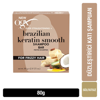 OGX Brazilian Keratin Solid Shampoo (80g)