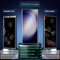 Samsung Galaxy S23 Ultra - 4 броя UV стъкла и 4 броя протектори за обектива на камерата