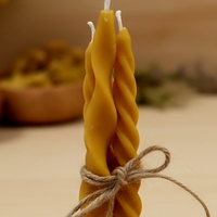 Комплект от 3 броя свещи „Спирална хармония“ – Класика и стил