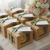 Ръчно изработени  подаръчета във формата на цветя за сватби и събития