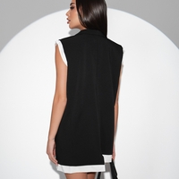 Черна рокля Blazer Dress