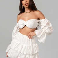 Комплект White Broderie Skirt