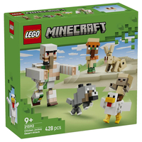 LEGO® Minecraft® Пустинната атака на жокея на пилета 21592