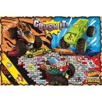 Детски пъзел Lisciani Hot Wheels Maxifloor, 2 x 60 части