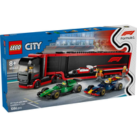LEGO® City F1® Камион с коли RB20 и AMR24 от F1® 60445