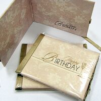 Луксозна картичка за рожден ден - Шампанско