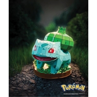 Модел за сглобяване Spin Master 4D Build Pokеmon Bulbasaur, 195 ч.