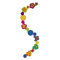 Комплект дървени мъниста Melissa and Doug Направи си сам бижута 14169
