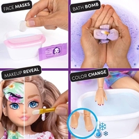 Кукла Raya Toys GLO-UP Girls Show Your GLO, с аксесоари и маска за лице