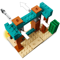 LEGO® Minecraft® Пустинният патрул на злобарите 21267