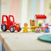 LEGO® DUPLO® Peppa Pig Трактор и пазар 10468