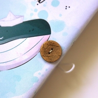 Подвързия за книга - Светът е прекрасен - кит