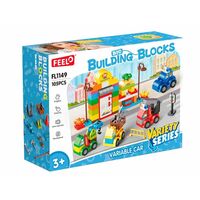 Конструктор Feelо Направи си сам кола, 105 ч.