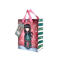 Малка подаръчна торбичка - Santoro Gorjuss Merry and Bright - Cosy