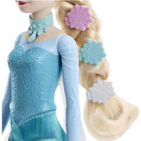 Комплект кукла Mattel Elsa с аксесоари за коса, HMD56