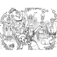 Двустранен Пъзел Lisciani Disney Енканто 2x60ч.