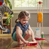 Дървен детски комплект за почистване Melissa and Doug 18600