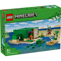 LEGO® Minecraft® Къща на плажа на костенурките 21254