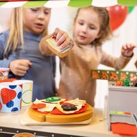 Детска дървена количка за пица Melissa and Doug 32201