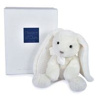 Плюшено зайче Doudou Preppy Chic 30см.