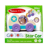 Дървена състезателна кола Melissa and Doug GO Tots Star cars 30747