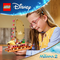 LEGO® Disney Приключенското кану на Ваяна 43270