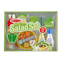 Дървен сет за салата Melissa and Doug 19310