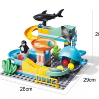 Конструктор Feelo Slide Series Морски лунапарк, 72 ч.