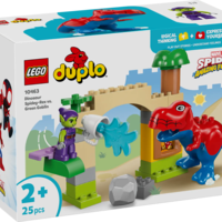 LEGO® DUPLO® Marvel Динозавър Спайди Рекс срещу Зелен гоблин 10463