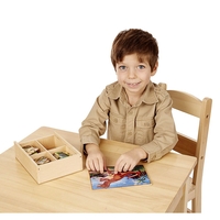 Дървен пъзел Melissa and Doug 4 в 1 Динозаври 13791