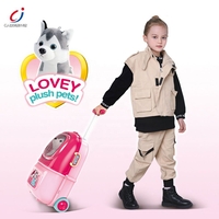 Плюшено куче в куфар Raya Toys